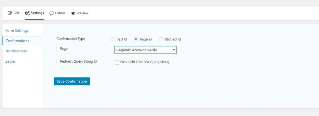Gravity Forms Redirect After Login